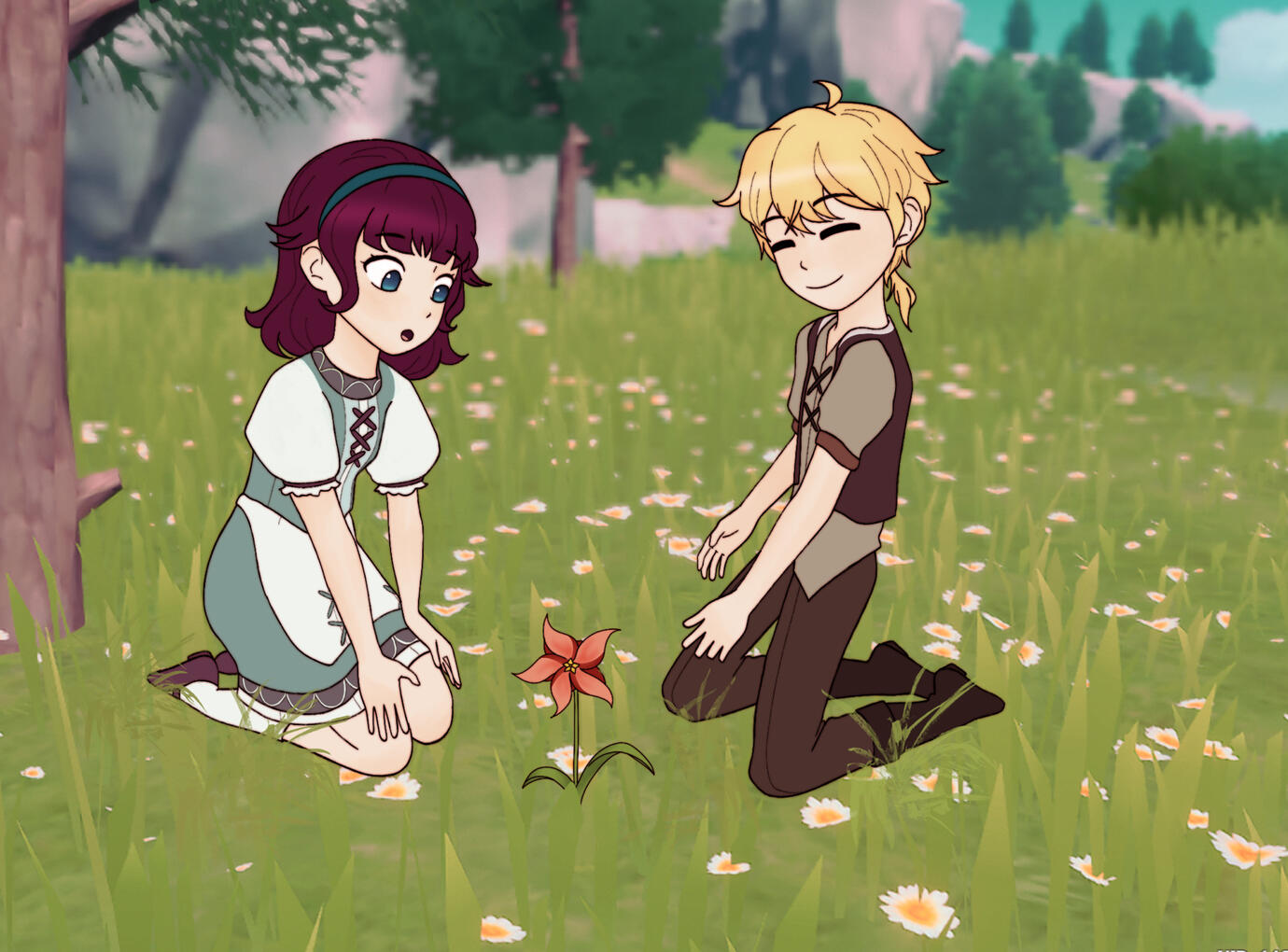 Young Bebe (OC) and Thoma