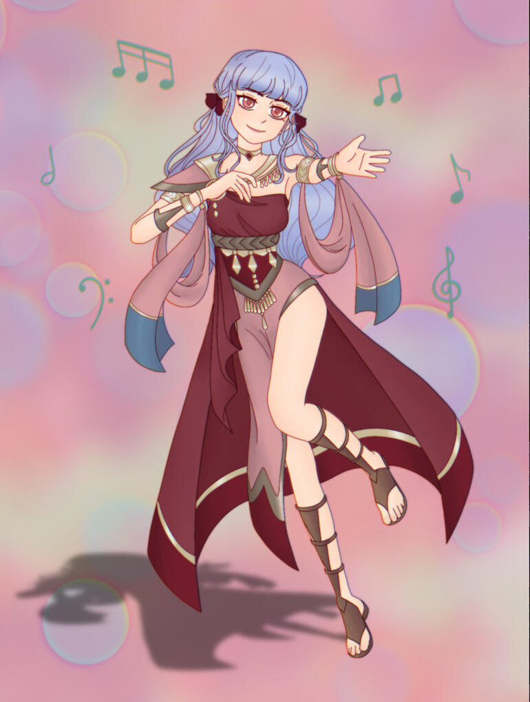 Alizé (OC) dancer class