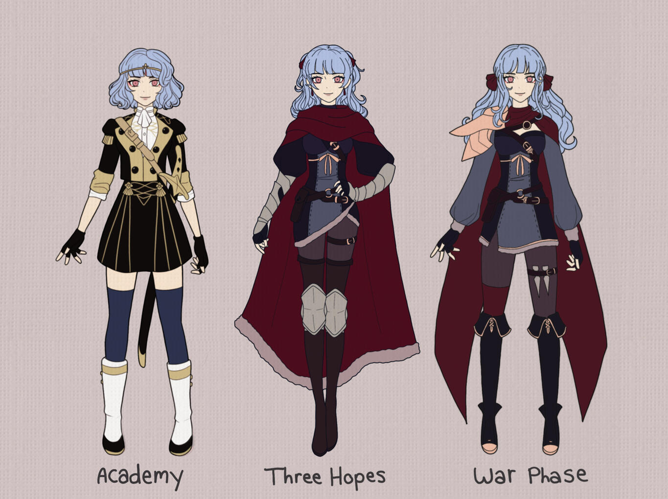 Alizé (OC) character design