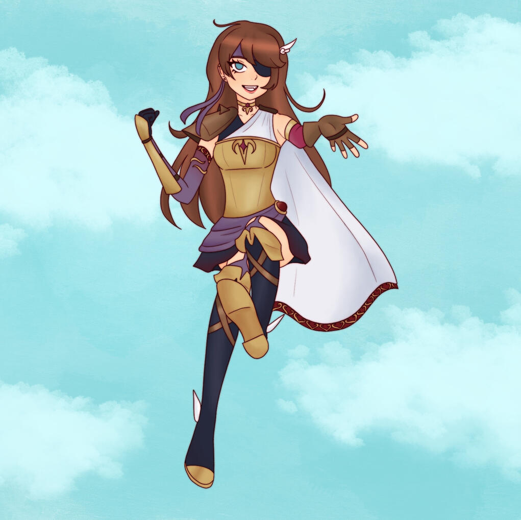 Athena, Kid Icarus Uprising OC