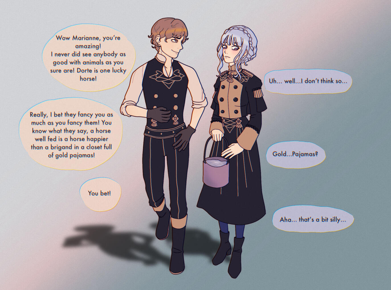 Javier (OC) &amp; Marianne